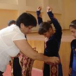 Children-trying-on-their-new-dance-costumes