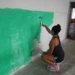 Fresh coat of paint.